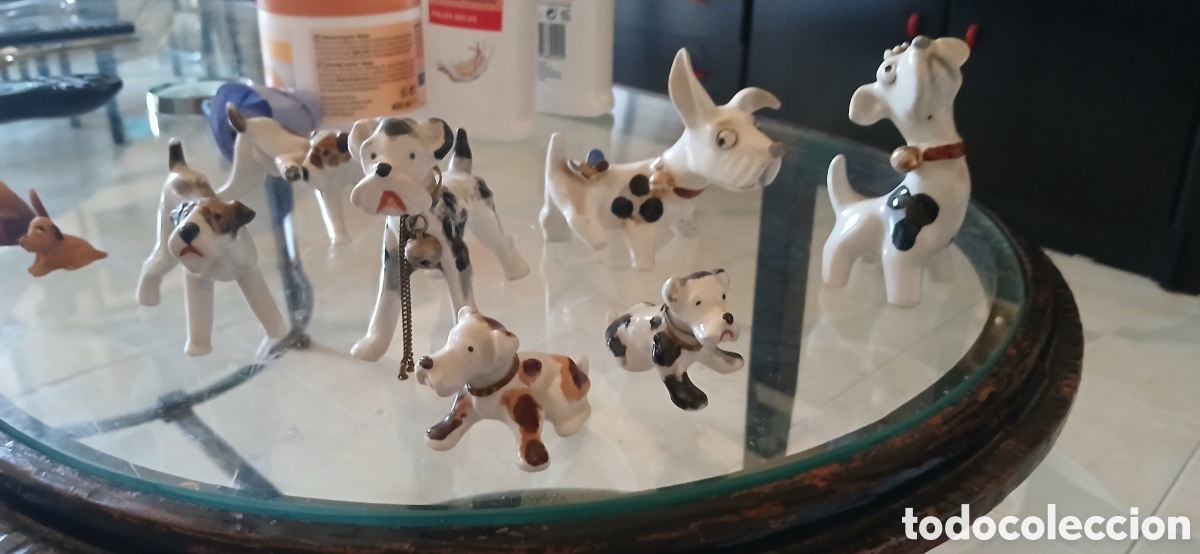Vintage: FIGURAS DE PERROS CERAMICA