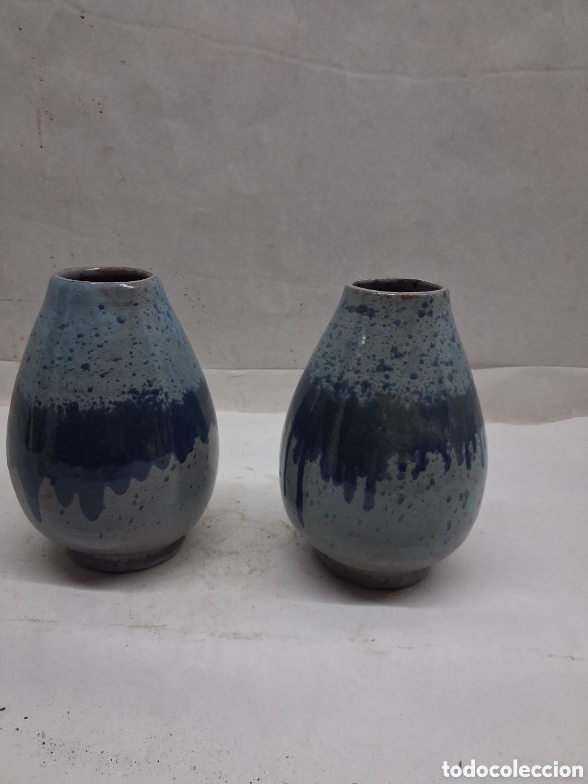 Vintage: pareja jarrones lava. - Foto 1