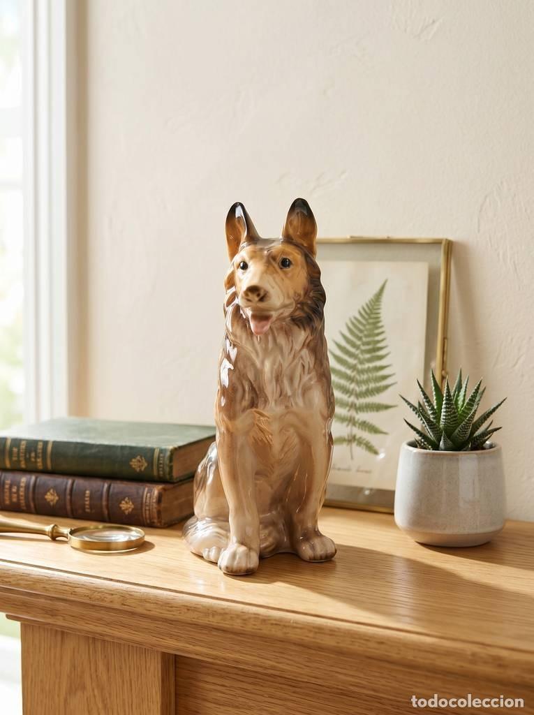 Vintage: PERRITO DE PORCELANA