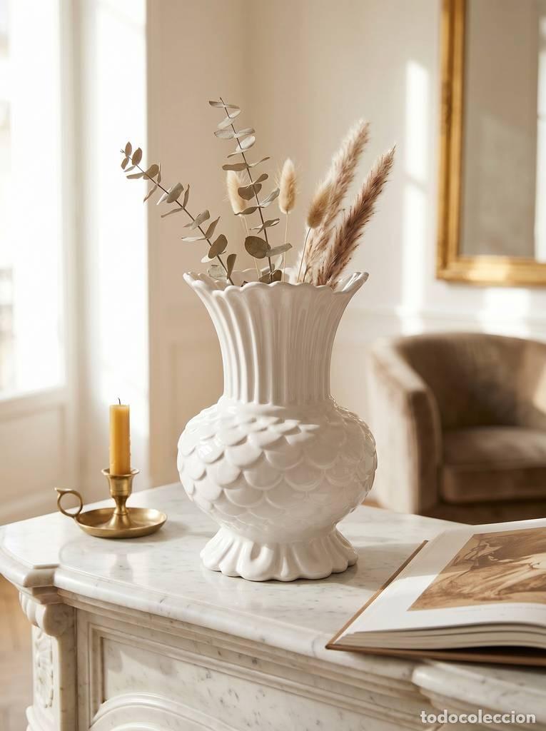 Vintage: JARR&Oacute;N BLANCO DE PORCELANA