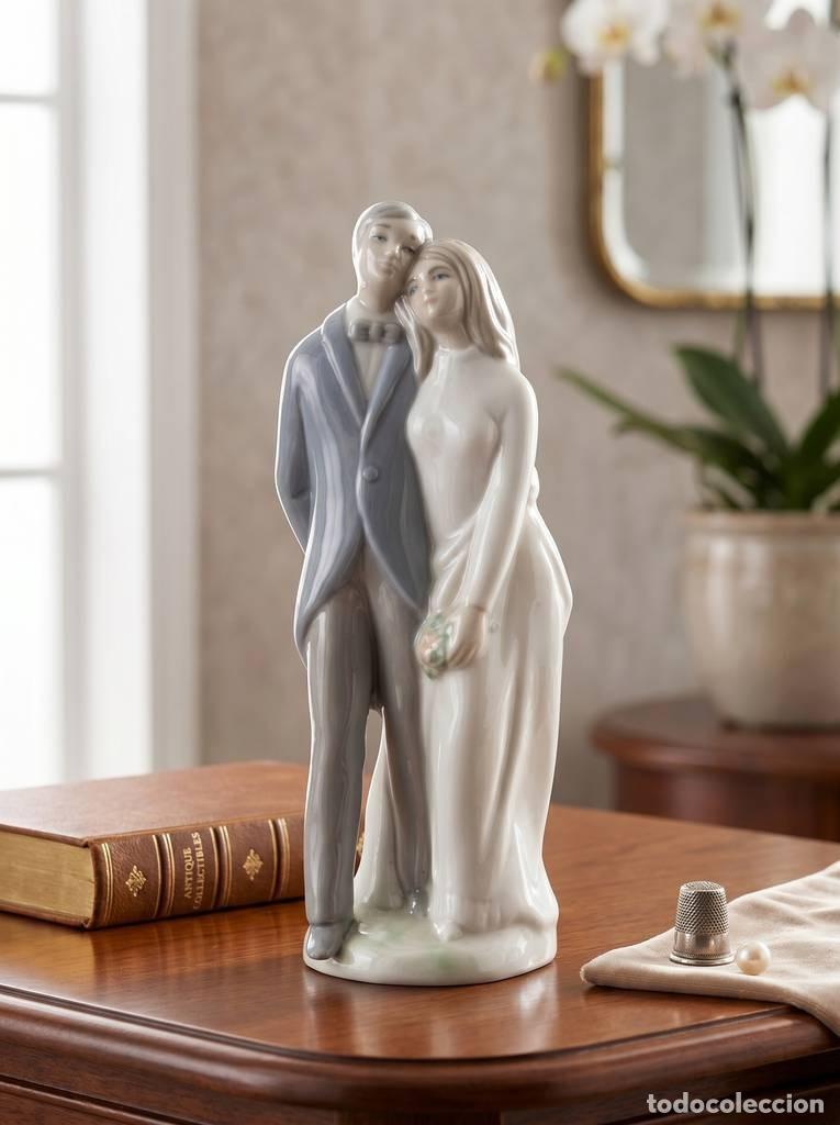 Vintage: FIGURA PORCELANA MATRIMONIO