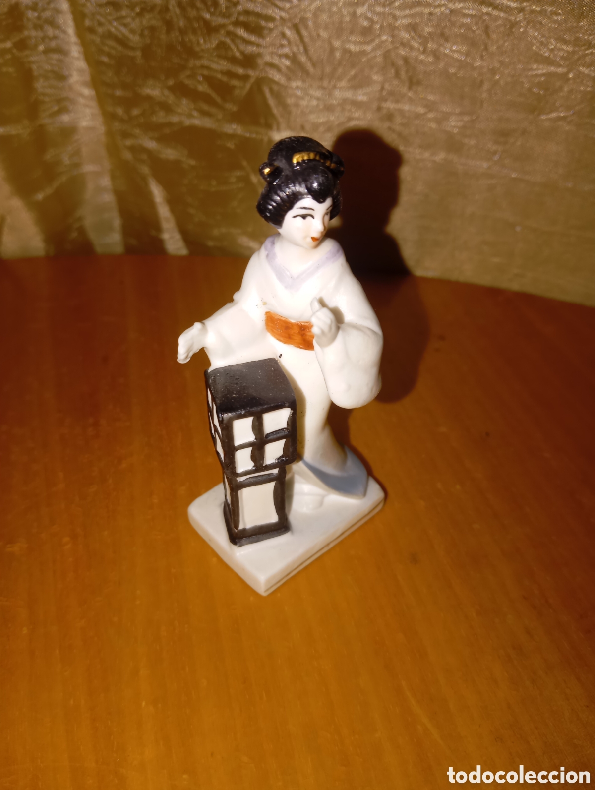 Vintage: Figura Japonesa Porcelana Japan 10cm