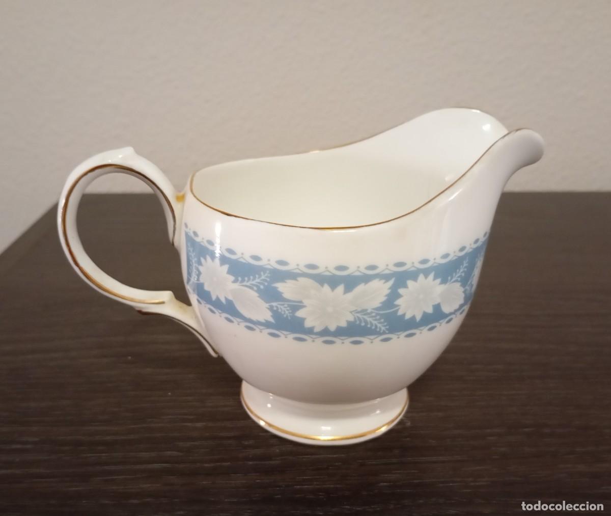 Vintage: RARA JARRA DE LECHE DE PORCELANA FINA DE ROYAL VALE, VINTAGE DE LOS A&Ntilde;OS 60-70, HECHA EN INGLATERRA