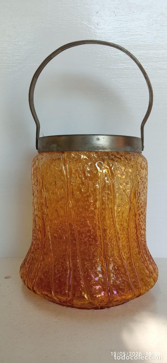 Vintage: Cubitera vintage de cristal