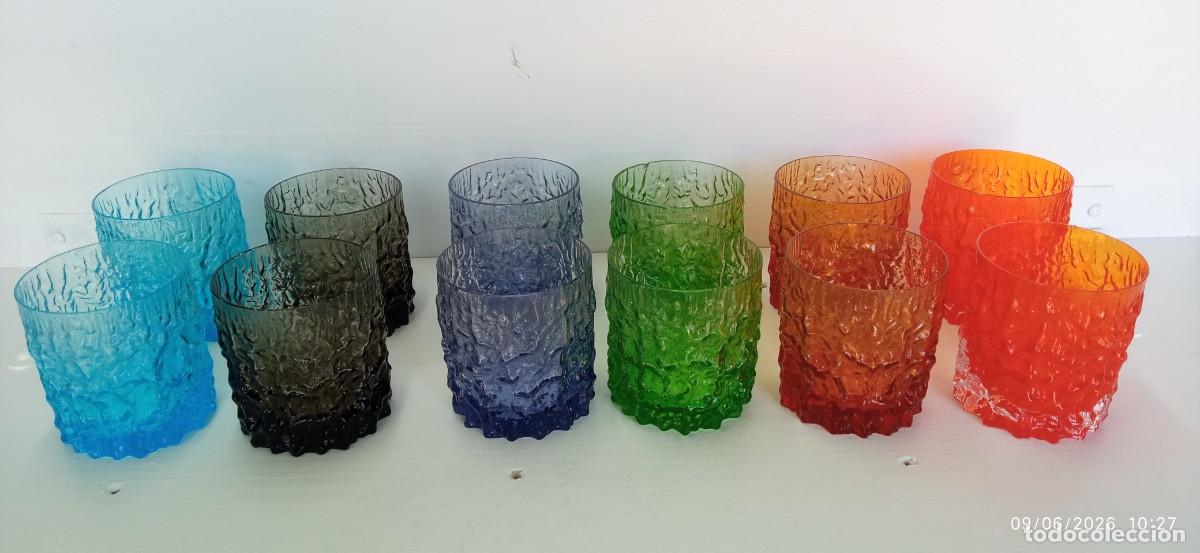 Vintage: Vasos Geoffrey Baxter a&ntilde;os 60-70
