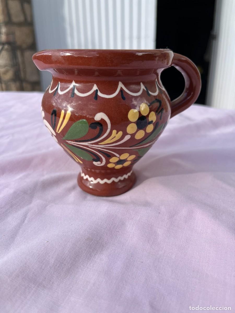 Vintage: jarrita pintada a mano