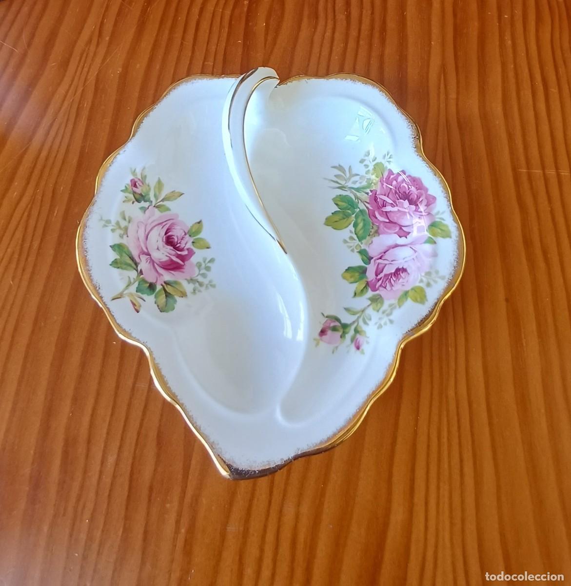 Vintage: Plato de servir de porcelana