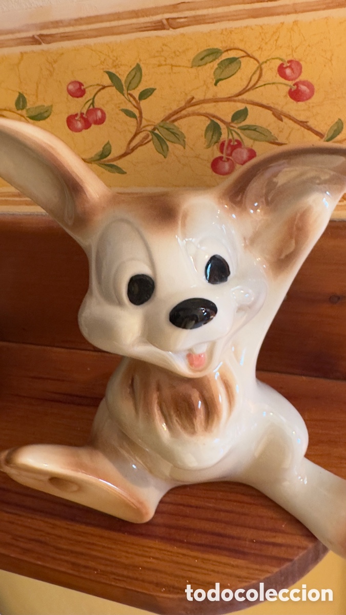 Vintage: Conejo Tambor porcelana Disney Pal&eacute;s