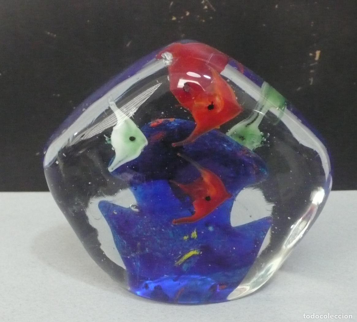 Vintage: PISAPAPELES EN CRISTAL