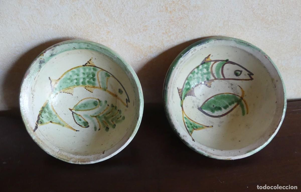 Vintage: LOTE DE DOS CUENCOS DECORADOS PROCEDENTES DE PER&Uacute; ( PAGO POR BIZUM )