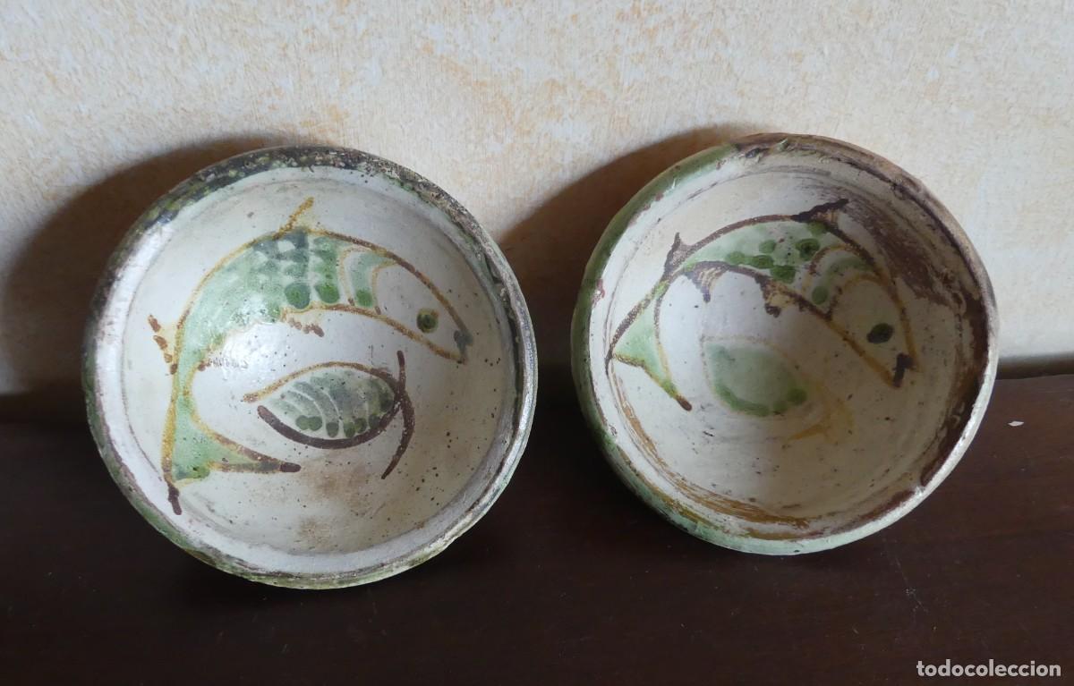 Vintage: LOTE DE DOS CUENCOS DECORADOS PROCEDENTES DE PER&Uacute; ( PAGO POR BIZUM )