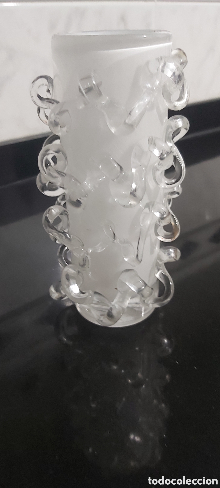 Vintage: Jarr&oacute;n Vintage Estilo Murano - T&eacute;cnica Barovier (17.5 cm)