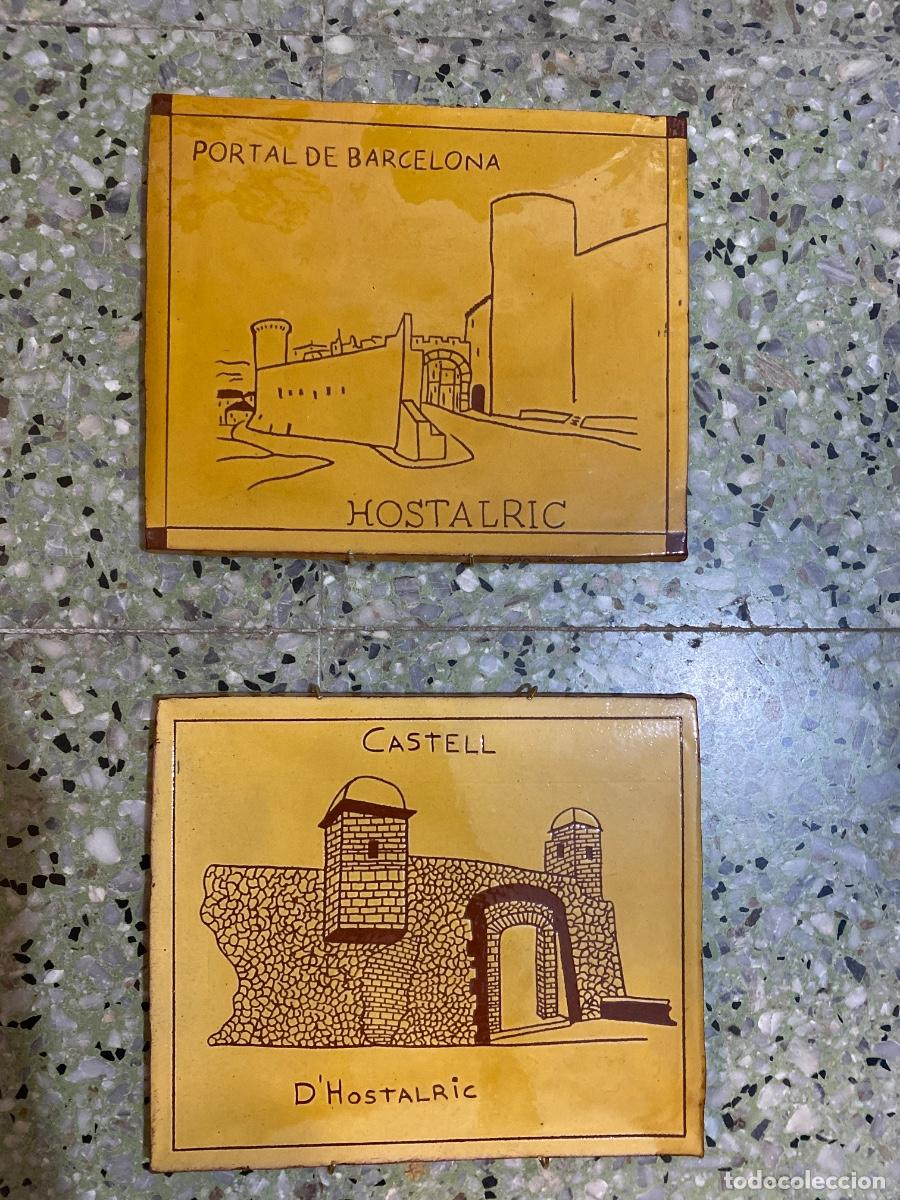 Vintage: Ceramica hostalric plato loza