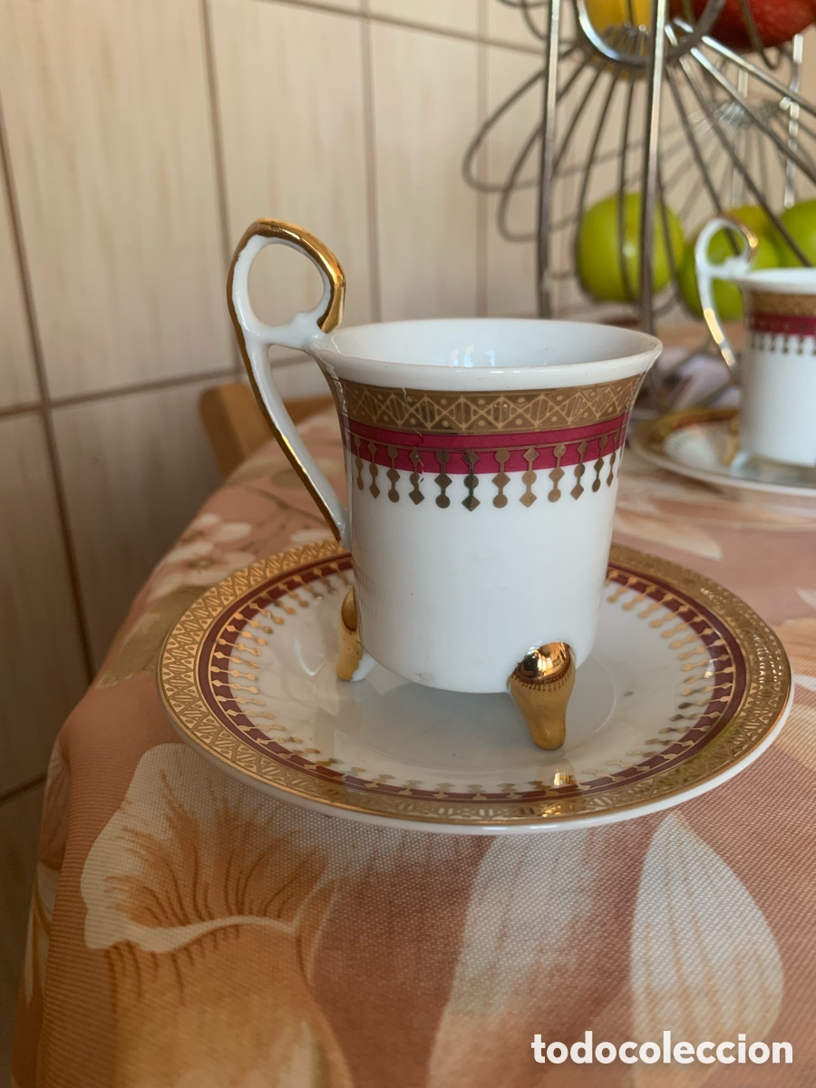Vintage: Taza de porcelana de coleccion