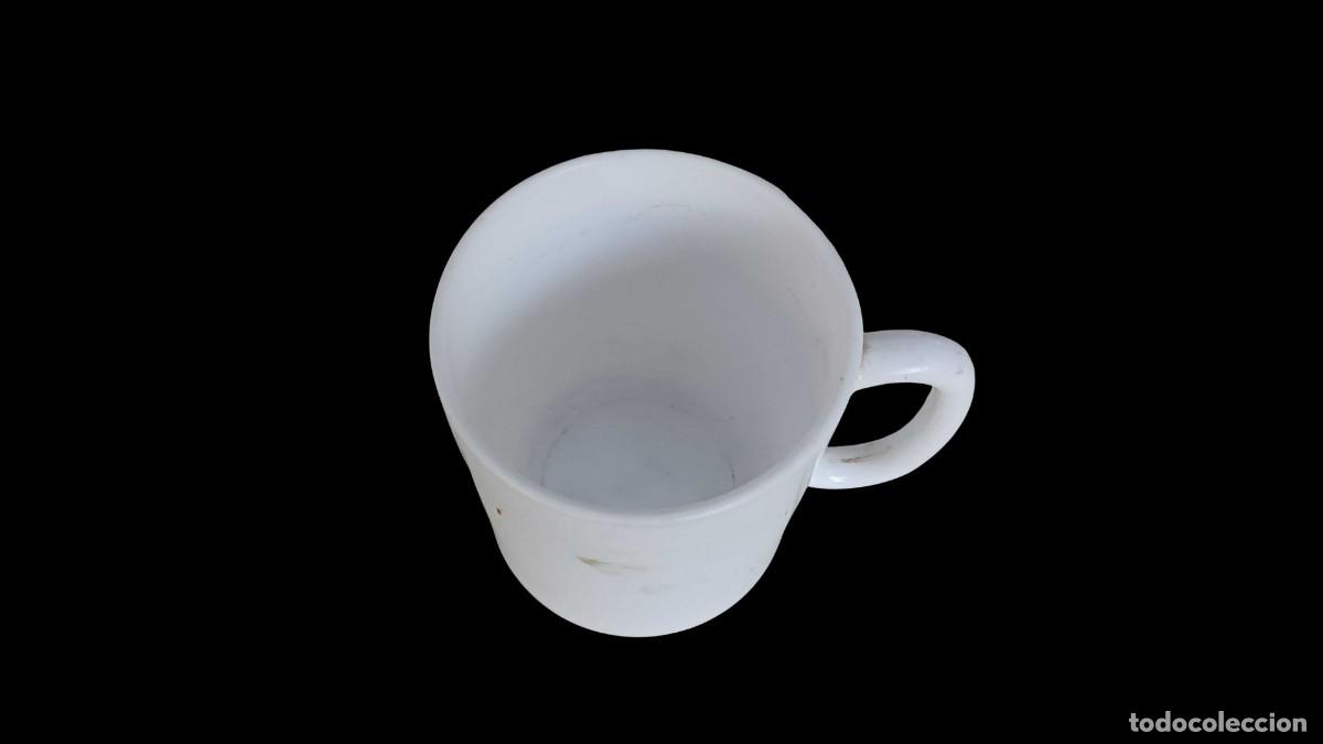 Vintage: TAZA VINTAGE ARCOPAL FRANCE - VIDRIO OPALINO BLANCO - A&Ntilde;OS 70/80