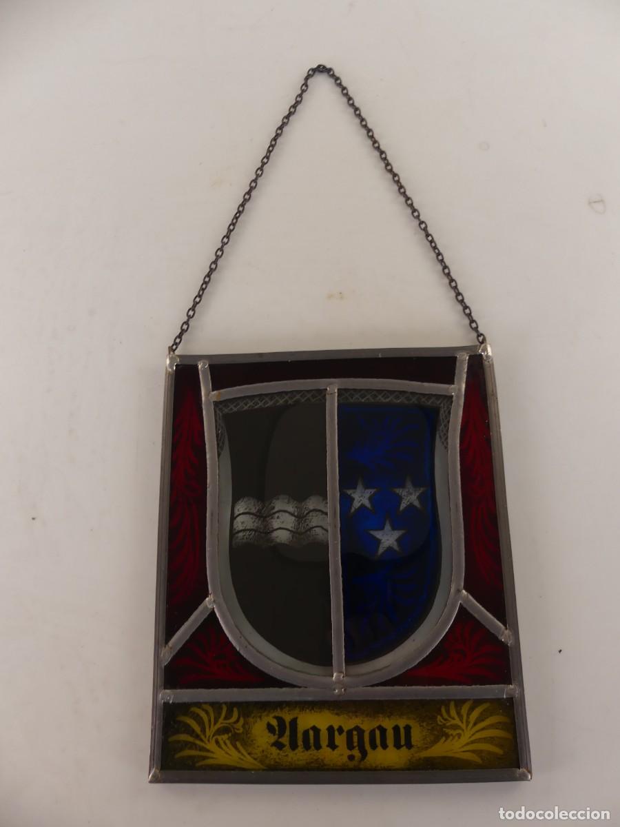 Vintage: PRECIOSO VITRAL OBJETO DE DECORACION