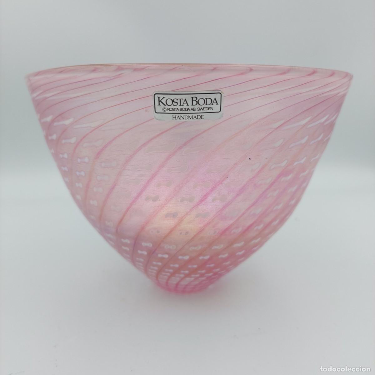 Vintage: Jarron de cristal Kosta Boda Bertil Vallien Minos
