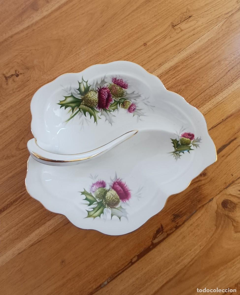 Vintage: Plato de servir de porcelana