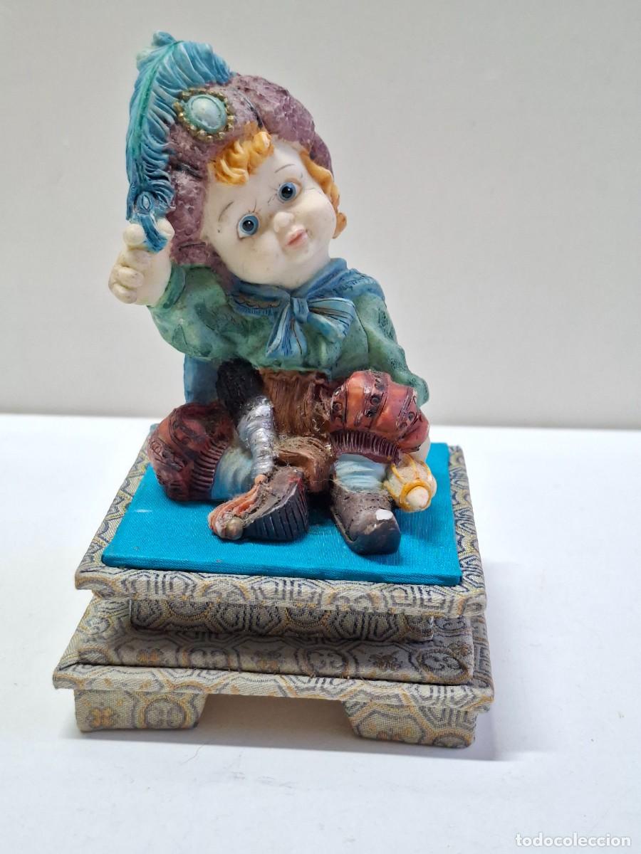 Vintage: FIGURITA DECORATIVA VINTAGE DE UN NI&Ntilde;O