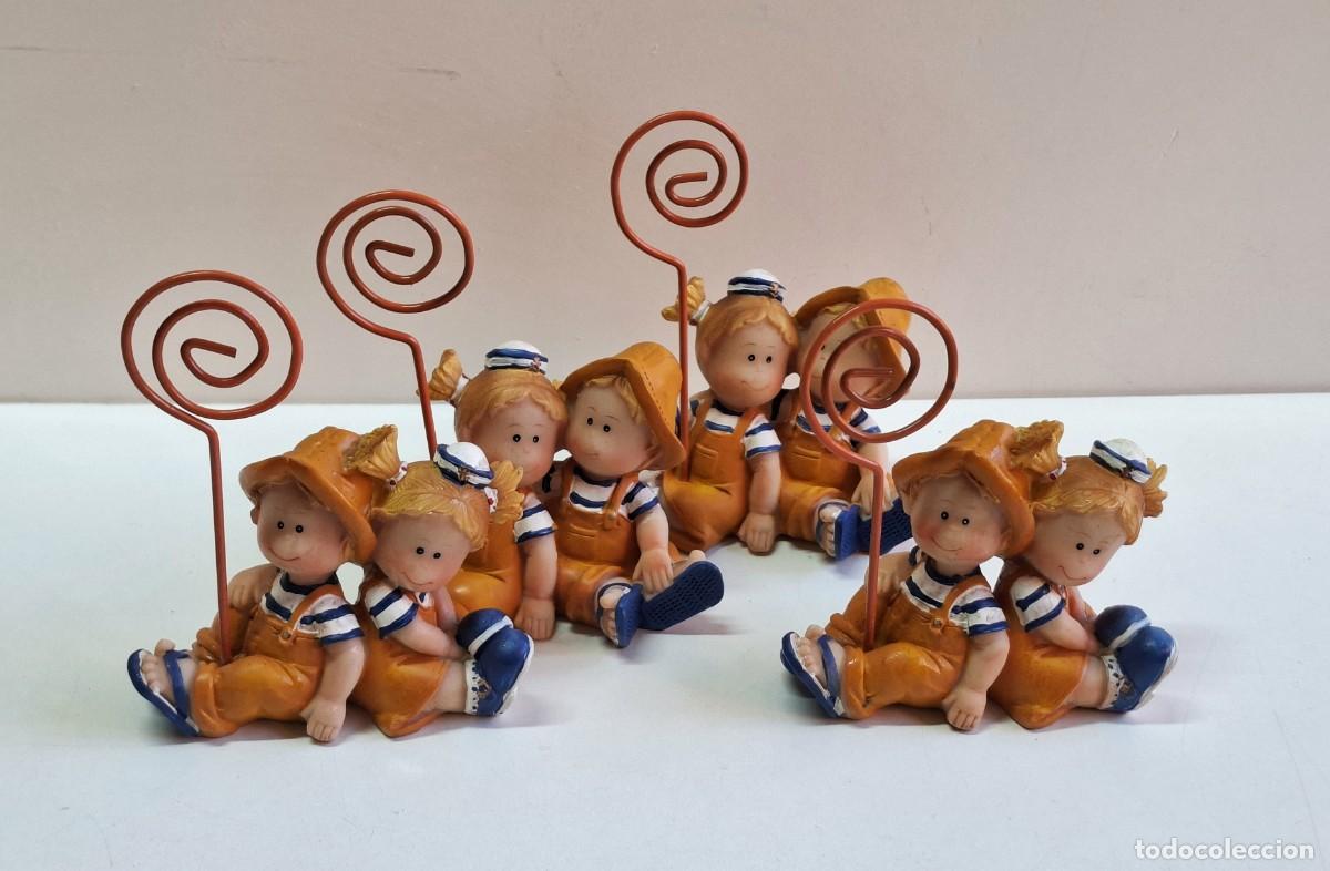 Vintage: JUEGO DE FIGURAS DE CER&Aacute;MICA