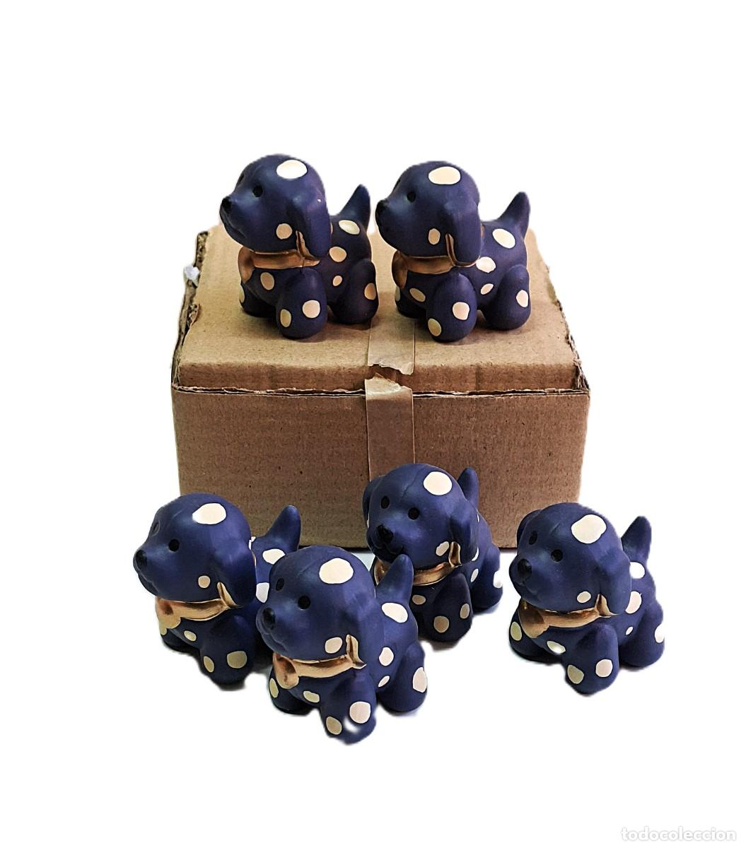 Vintage: JUEGO DE FIGURAS DE CER&Aacute;MICA