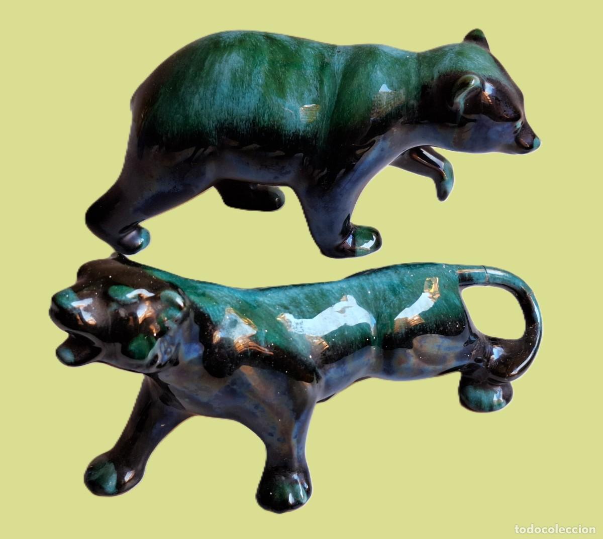Vintage: LINDAS DOS FIGURAS DE 27.CM DE LARGO ALGO PESADAS