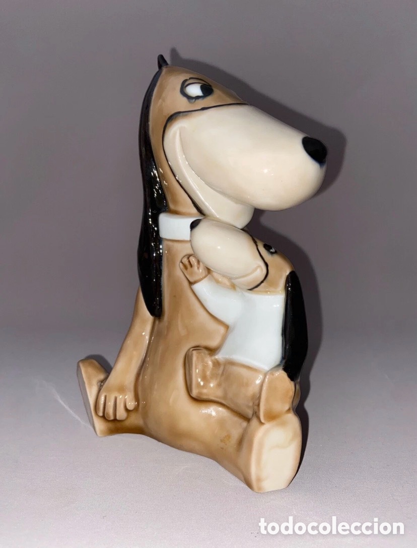 Vintage: ANTIGUA FIGURA &ldquo; CANUTO Y CANITO &ldquo; AUGIE DOGGIE & DOGGIE DADDY - HANNA BARBERA - MIRETE 1976