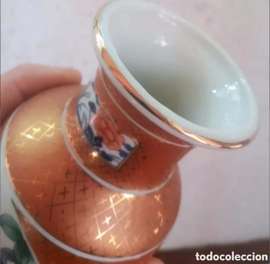 Vintage: Jarr&oacute;n de porcelana japonesa.