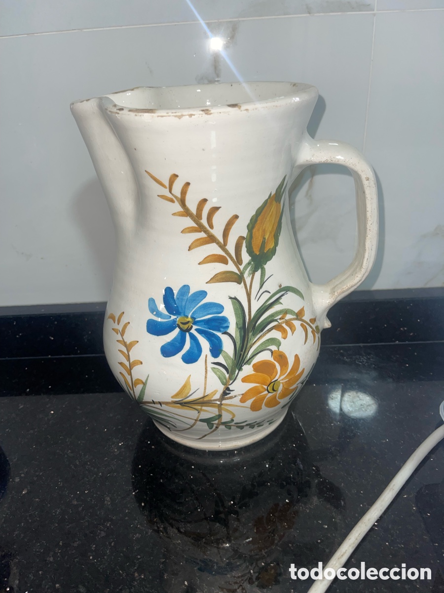 Vintage: Jarra ceramica murciana
