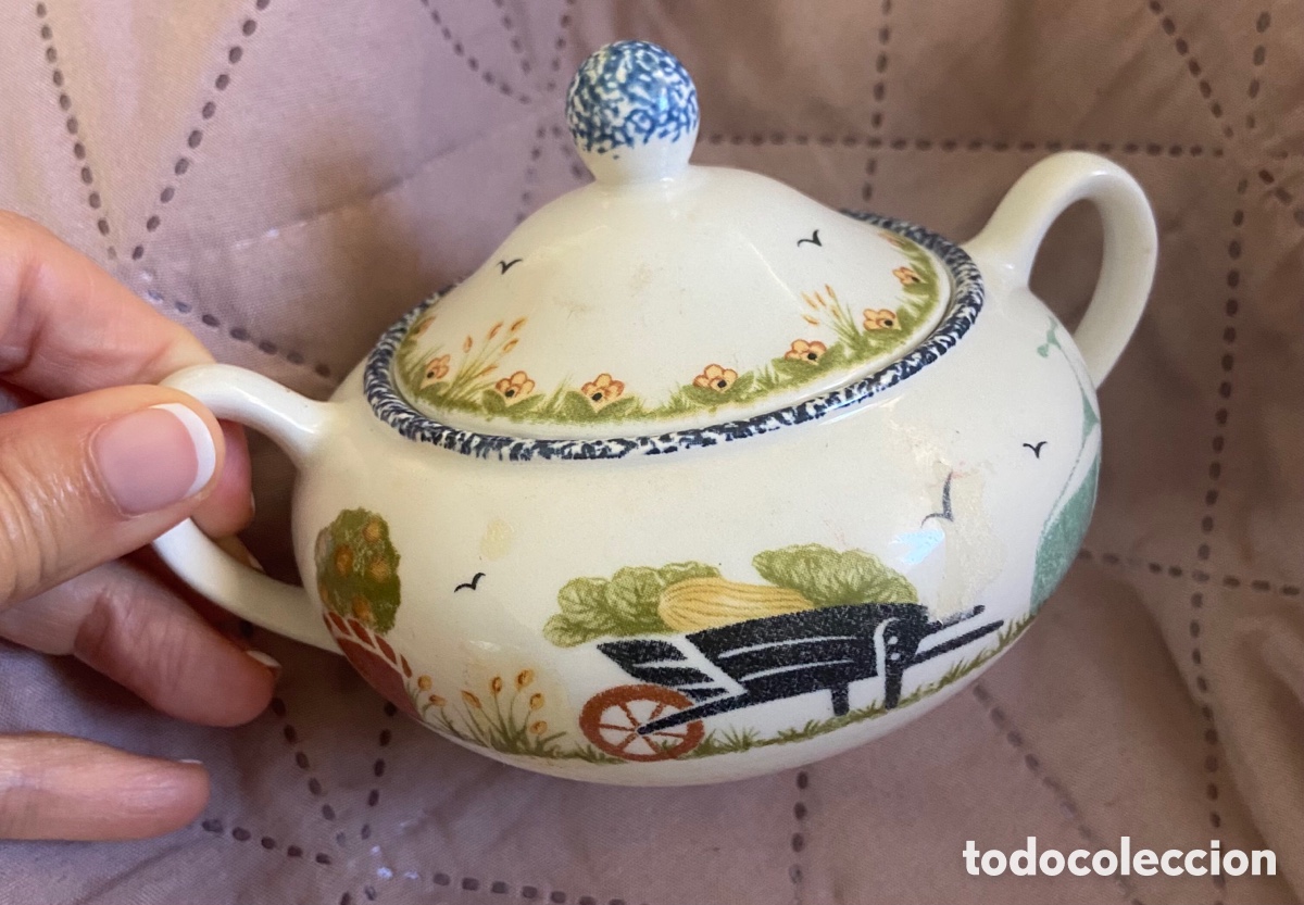 Vintage: Azucarero porcelana England