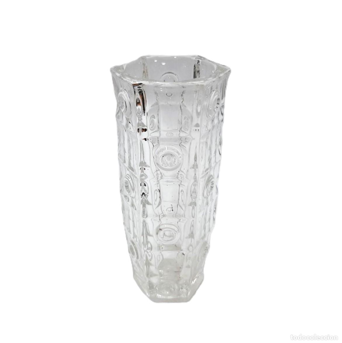 Vintage: Jarr&oacute;n de cristal de plomo vintage(12.4)