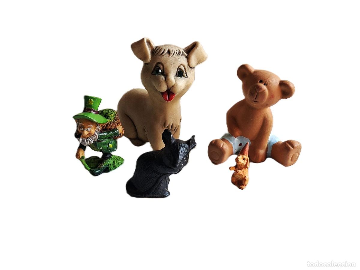 Vintage: LOTE DE FIGURAS DE CER&Aacute;MICA ALTO 3 - 11 CM
