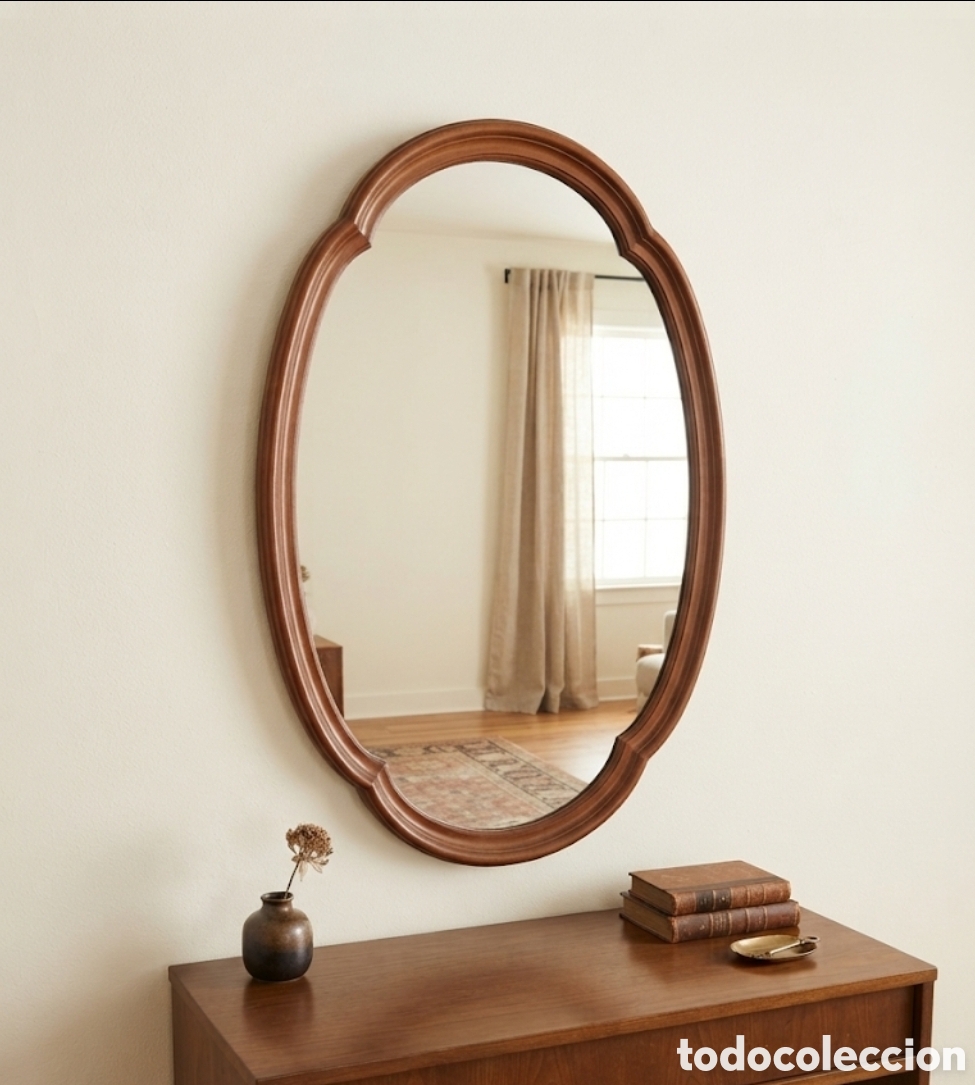 Vintage: Vintage Madera Maciza (60/70) Ovalado Festoneado