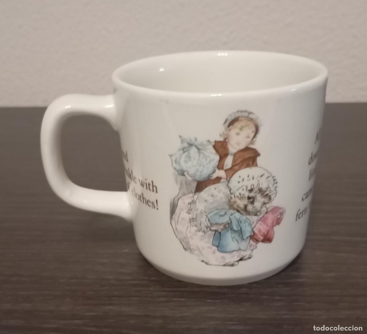 Vintage: BONITA TAZA INFANTIL DE PORCELANA DE ALTA CALIDAD,DE WEDGWOOD DE PETER RABBIT,DE BEATRIX POTTER