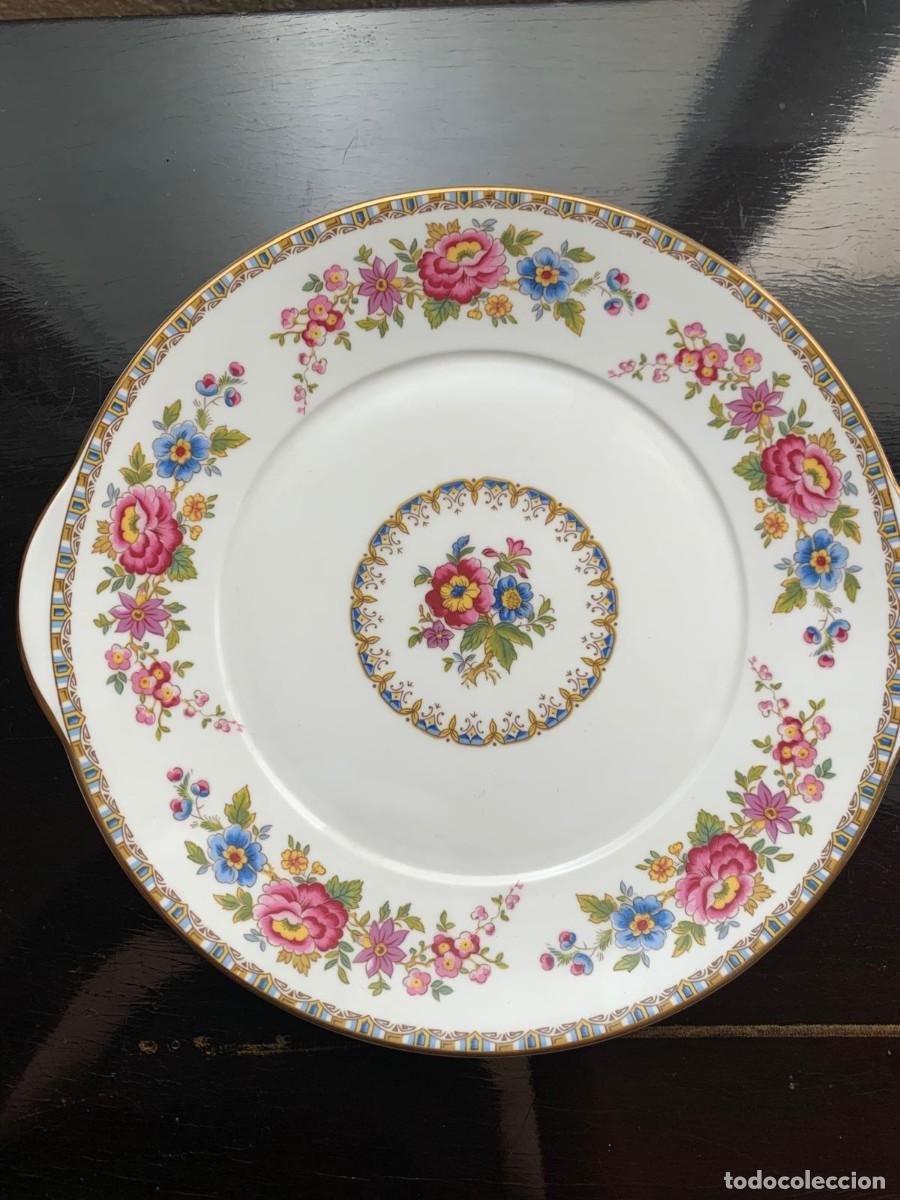 Vintage: Plato porcelana Malvern