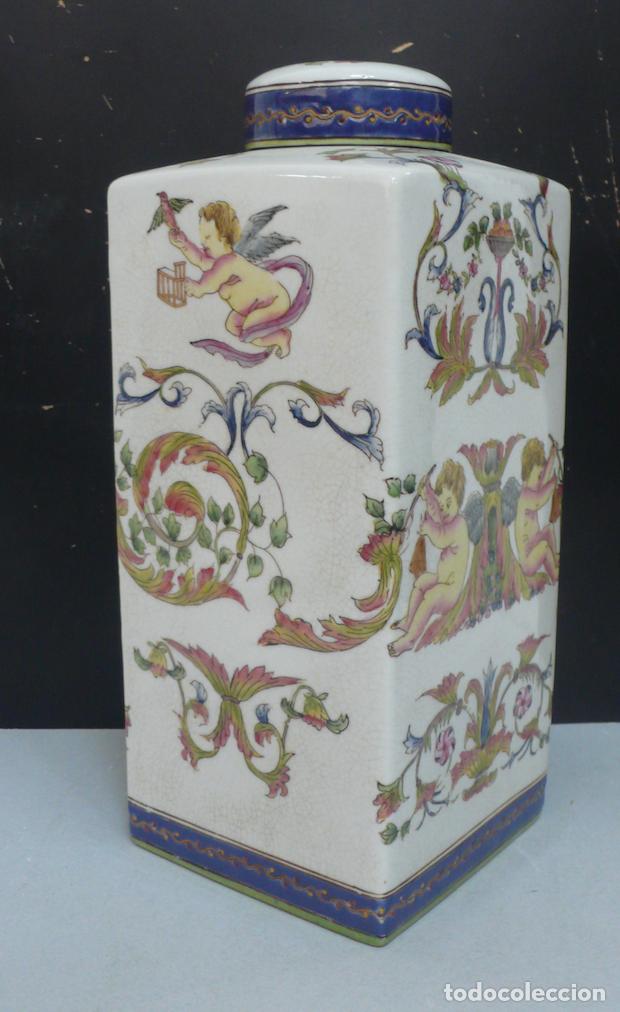 Vintage: JARRON DE CERAMICA DECORADA - Foto 2