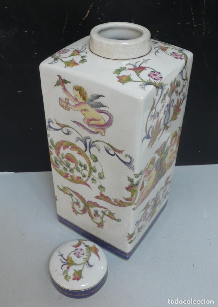 Vintage: JARRON DE CERAMICA DECORADA - Foto 3