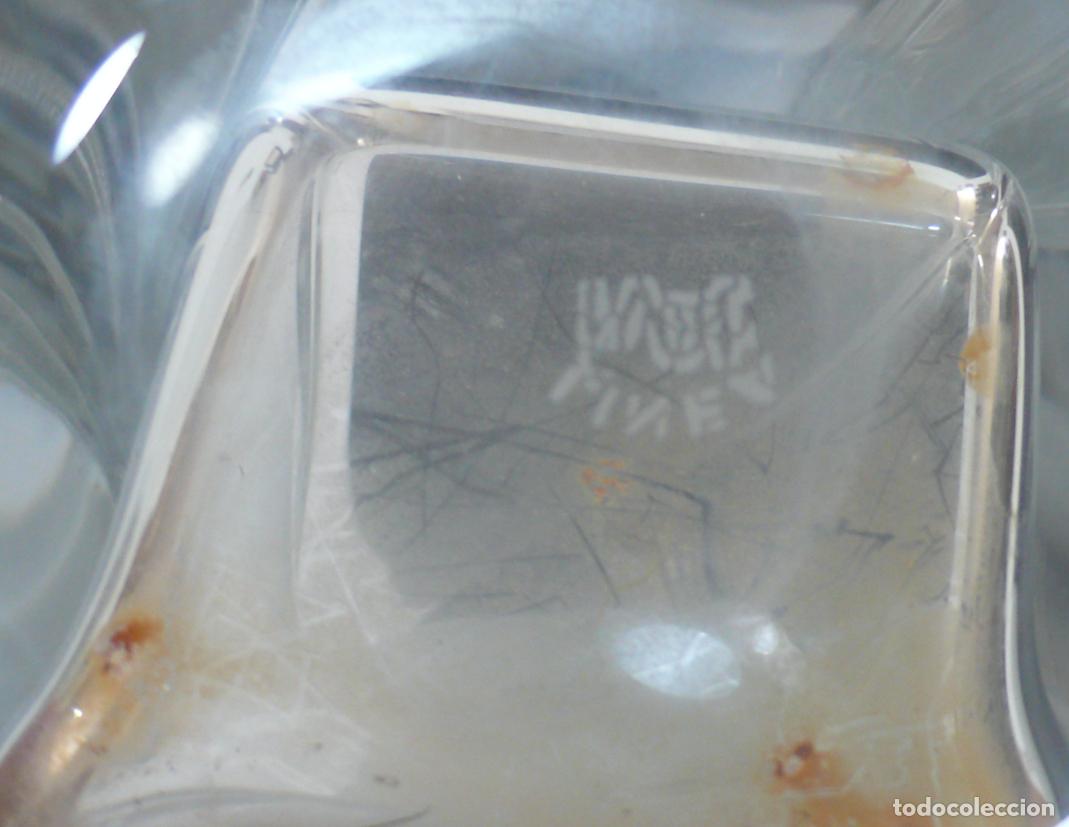 Vintage: JARRON DE CRISTAL TRANSPARENTE - Foto 2