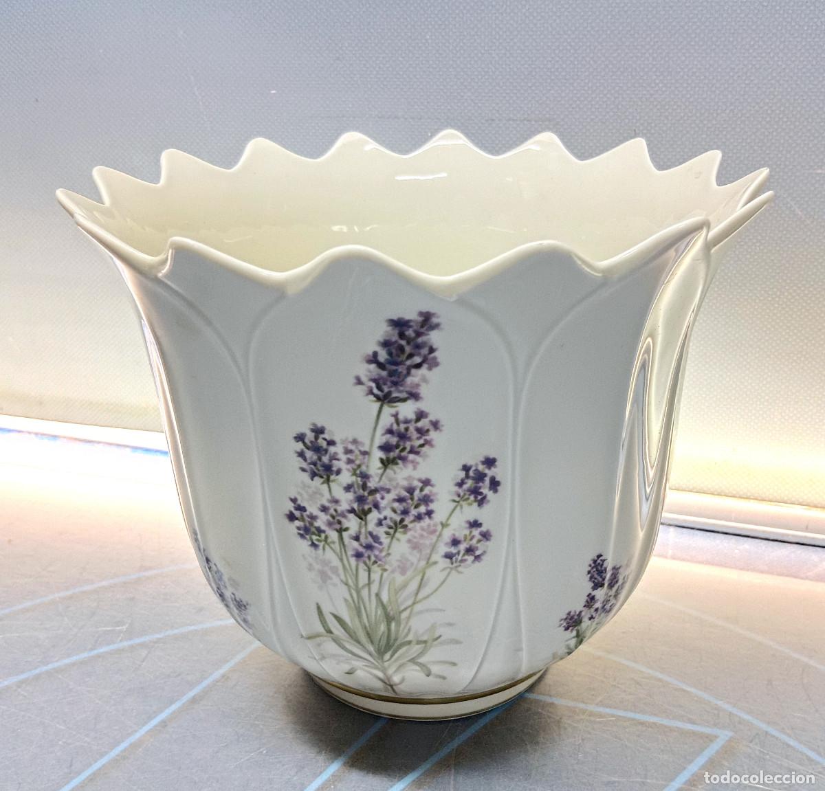 Vintage: Macetero de porcelana Capeans.