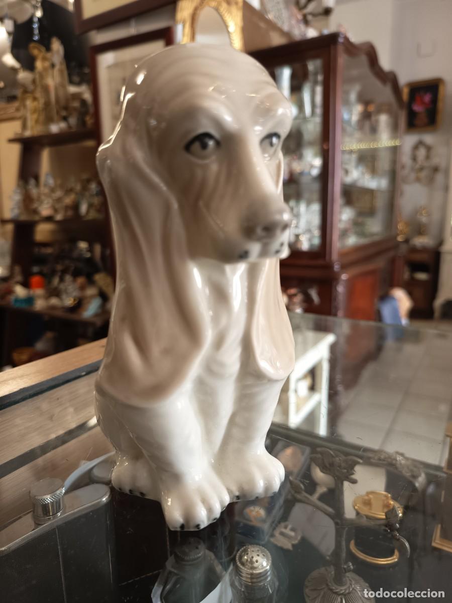 Vintage: Figura Perrito Basset