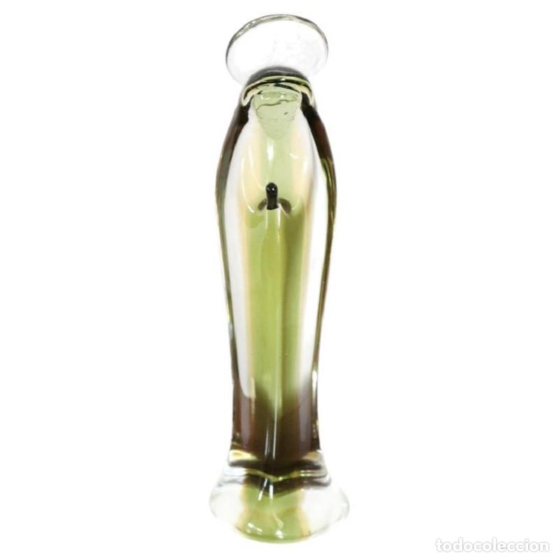 Vintage: vidrio art&iacute;stico de Murano, La Virgen Mar&iacute;a, Italia, siglo XX