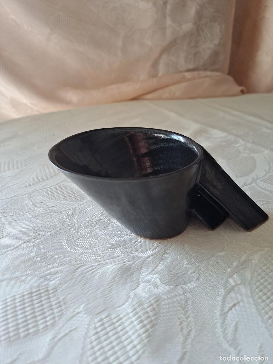 Vintage: Taza Arabia Kilta varrellinen kulppi musta, Kaj Franck.