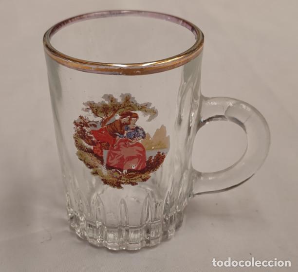 Vintage: ANTIGUA JARRA PEQUE&Ntilde;A DECORADA ELSA SPAIN, 7 CM DE ALTA