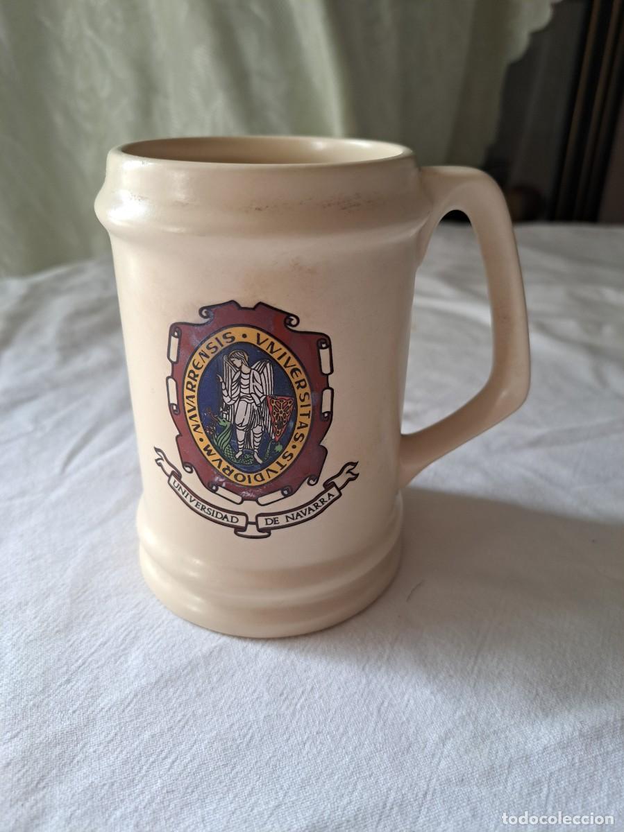 Vintage: Bonita Taza de cer&aacute;mica VNIVERSITAS ARRENSIS y UNIVERSIDAD DE NAVARRA
