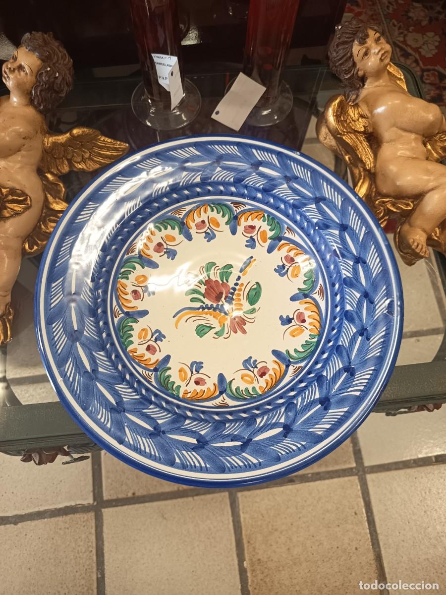 Vintage: Plato cer&aacute;mica Hermanos Escobar