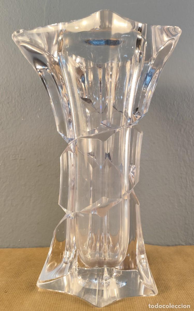 Vintage: Precioso jarr&oacute;n de cristal siglo XX