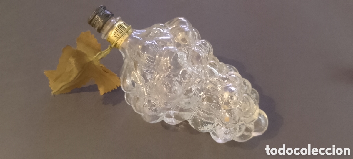 Vintage: Coleccionismo Botella racimo de uva licores y jarabes