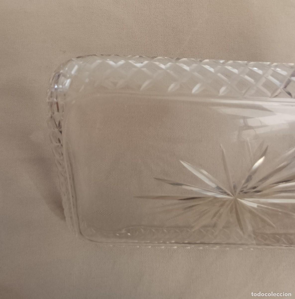Vintage: Bandeja rectangular de vidrio - Foto 3