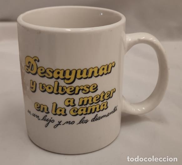 Vintage: TAZA DE PORCELANA, TANTANFAN DE LA VECINA RUBIA