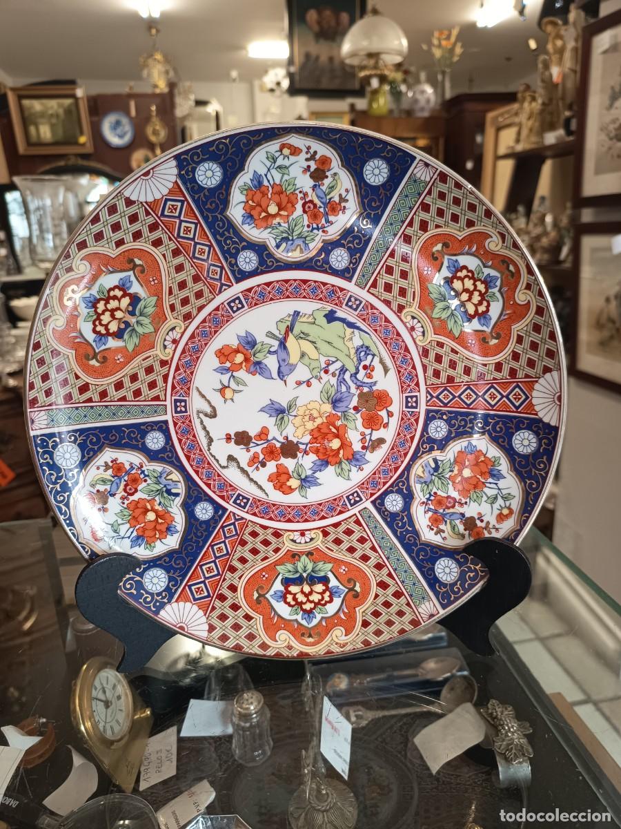 Vintage: Plato decorativo porcelana 26 cm
